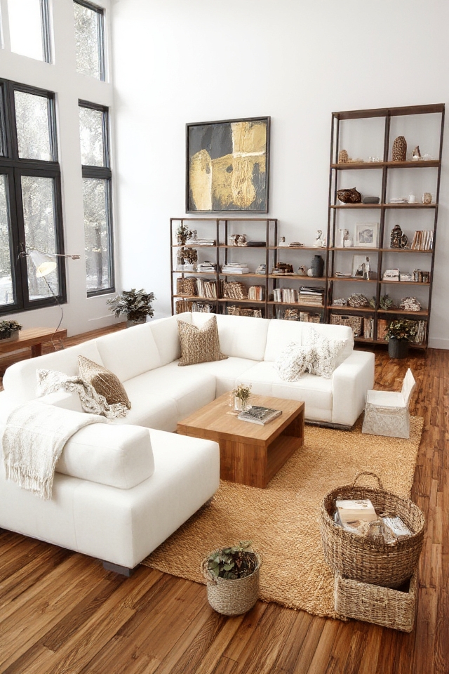 modern rustic decor blend