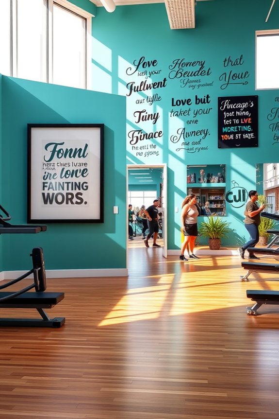 motivating gym decor quotes