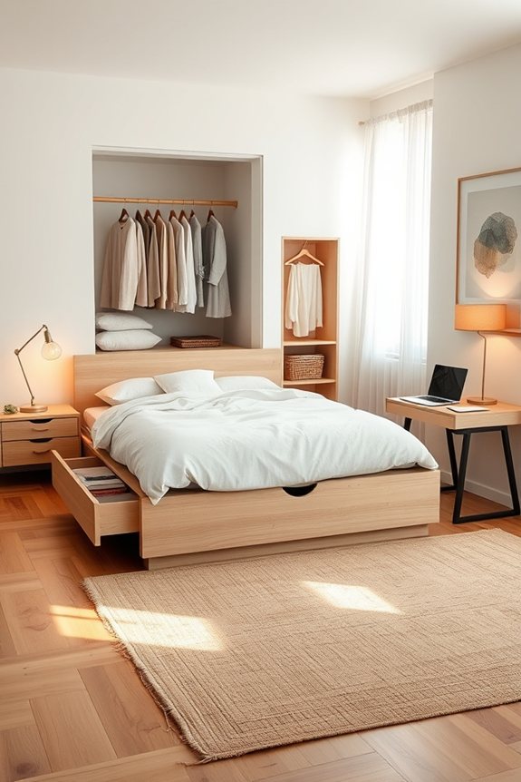 multi functional bedroom elements