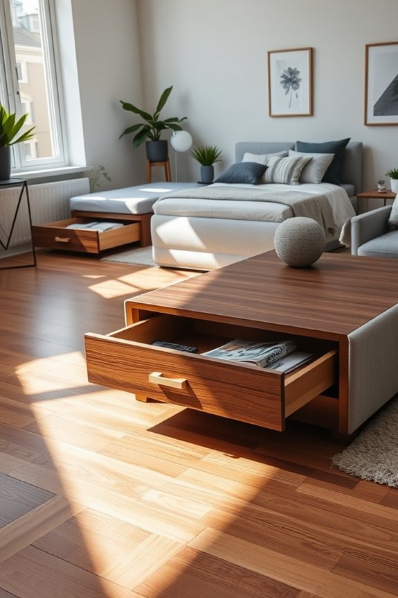 multifunctional storage furniture options