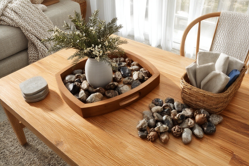 natural decor for warmth