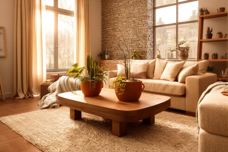 natural elements enhance interiors