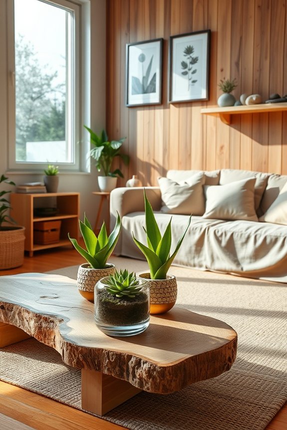 natural elements for decor