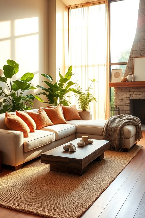 natural elements for tranquility