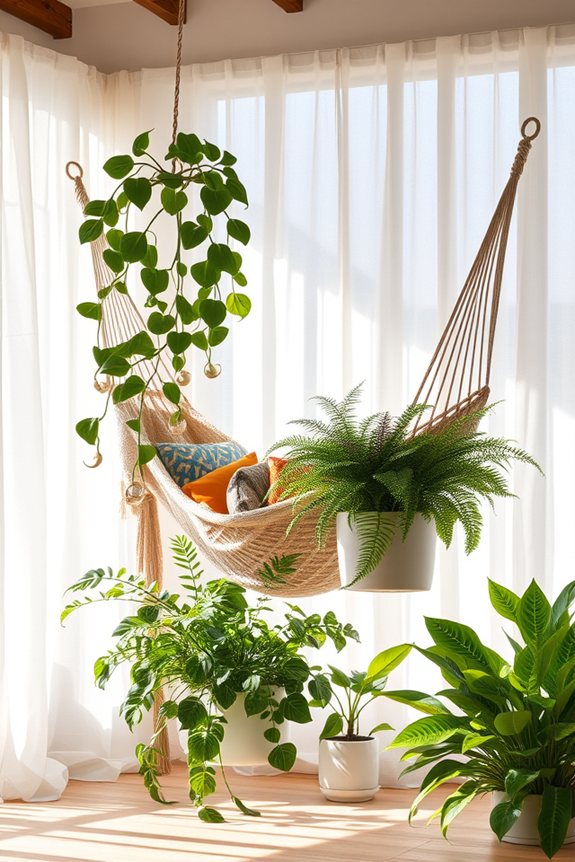 natural indoor plant decor