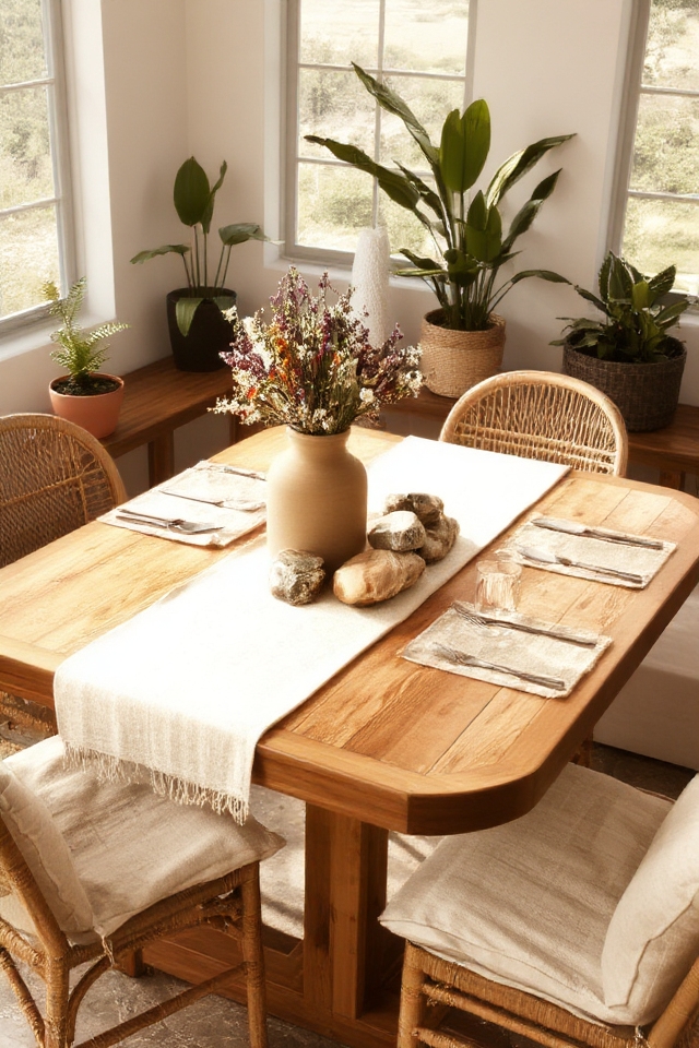natural materials create warmth