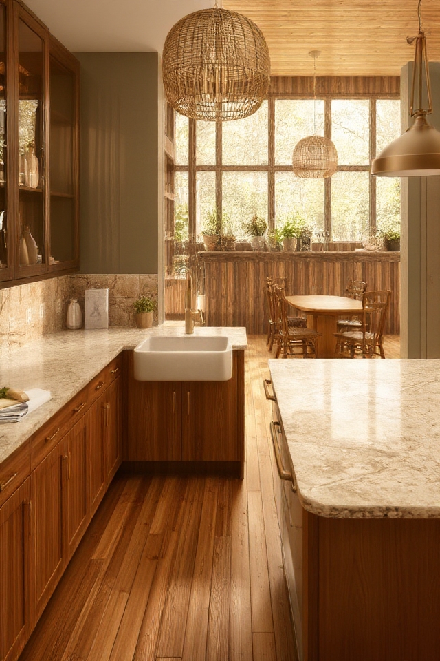 natural materials create warmth