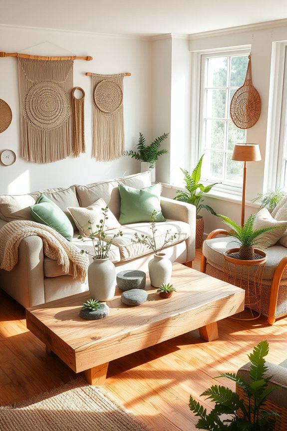 natural materials create warmth