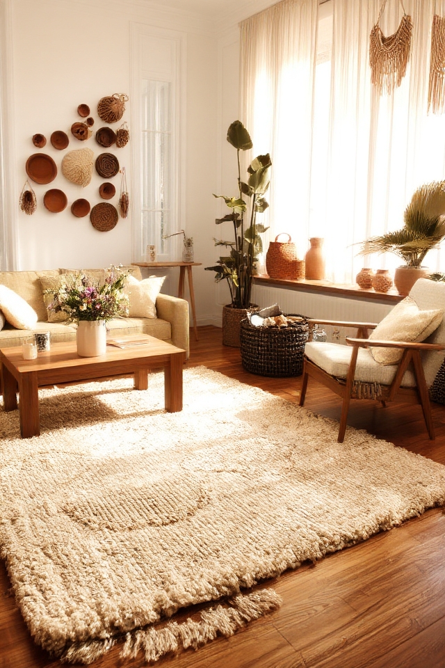 natural materials for coziness