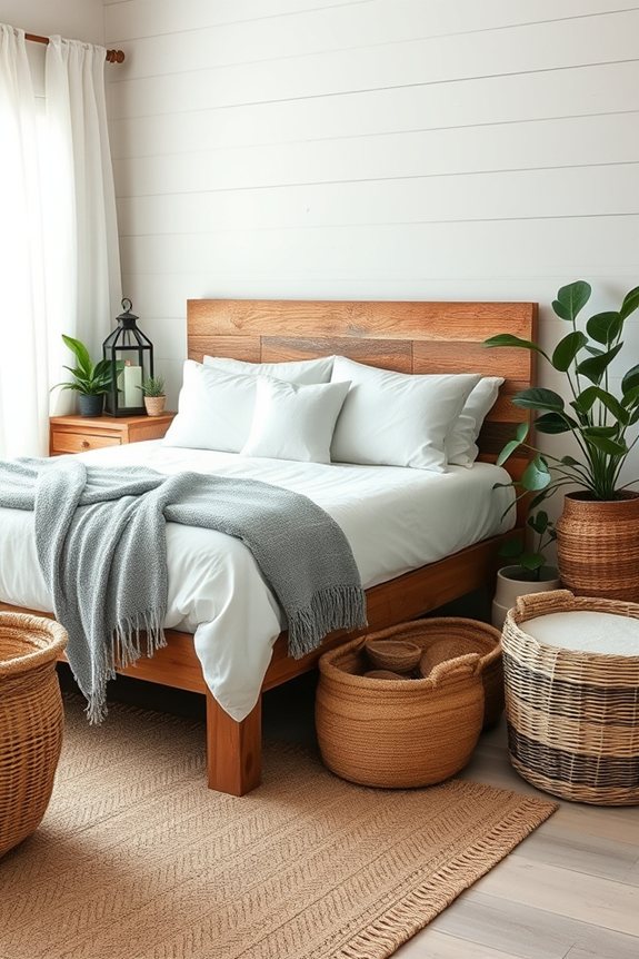 natural materials for tranquility
