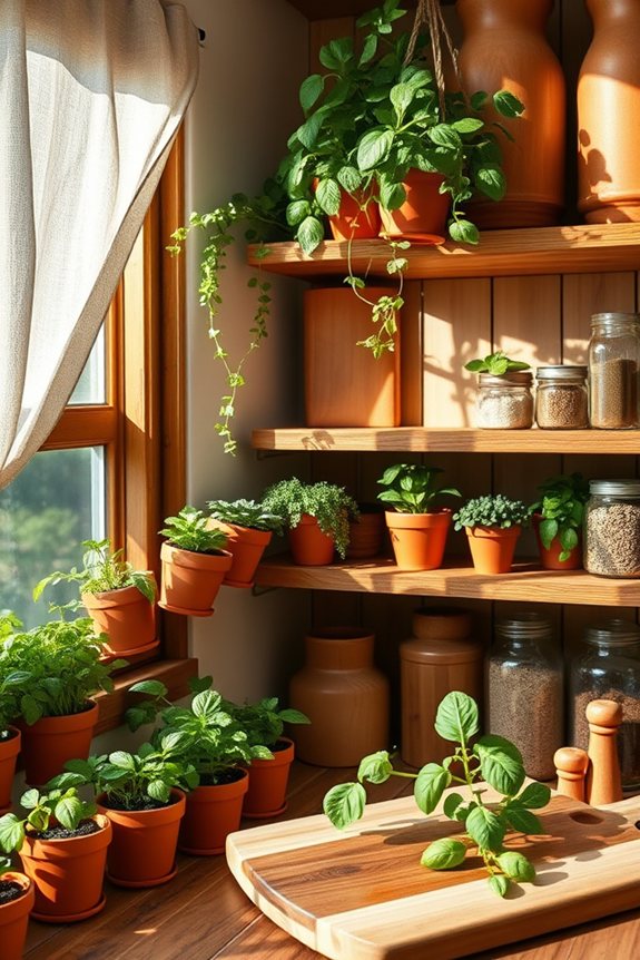 natural plants enhance decor