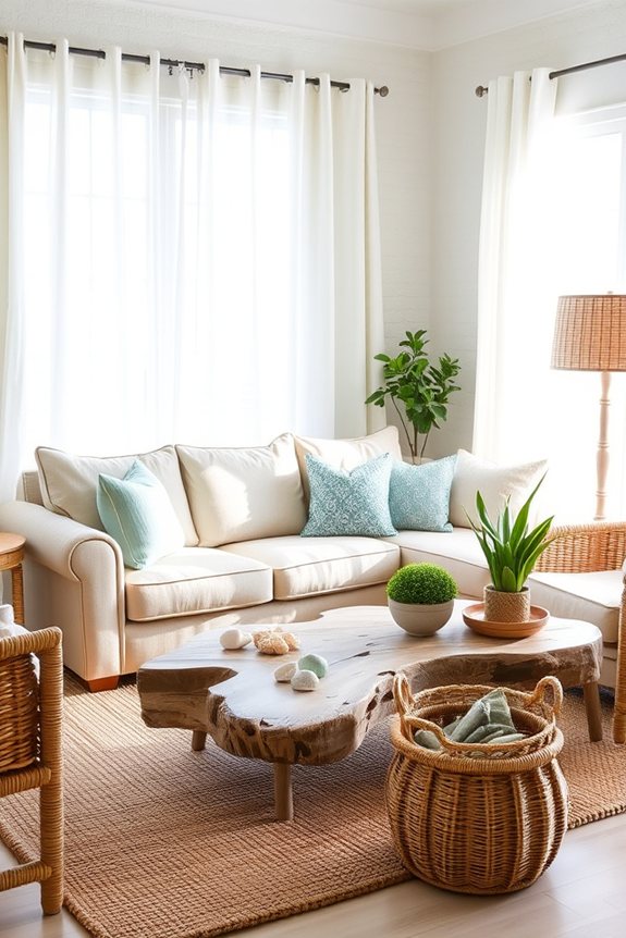 natural textures create tranquility