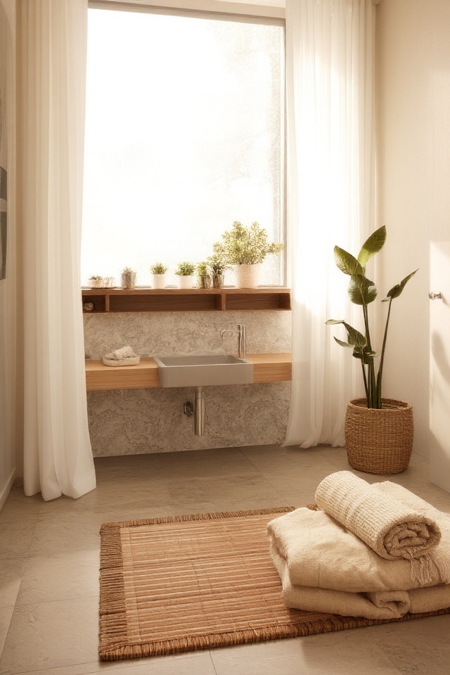 natural textures enhance serenity