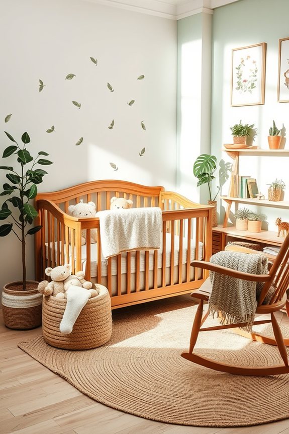 nature inspired baby decor