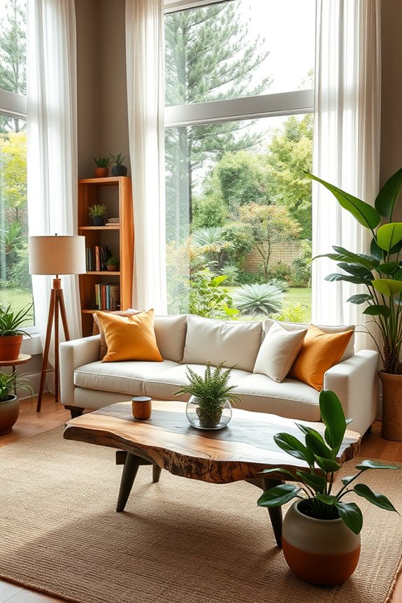 nature inspired indoor decor