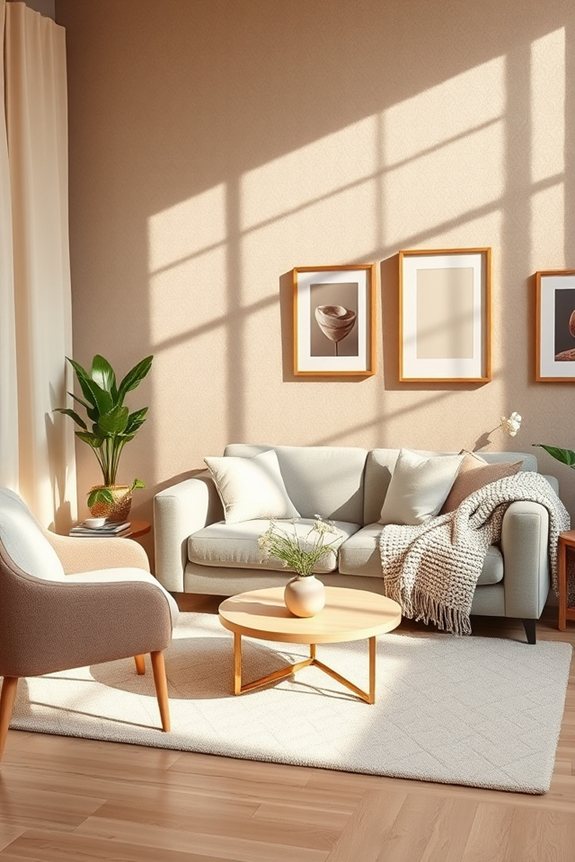 neutral accent wall ideas
