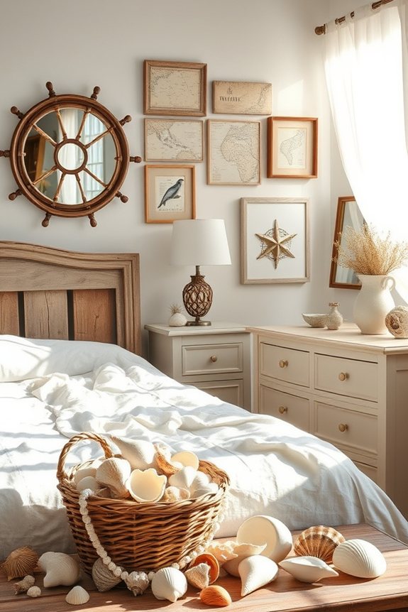 nostalgic seaside vintage decor