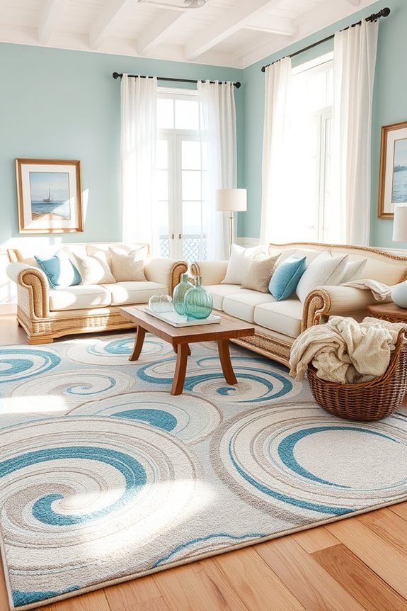 ocean themed area rugs
