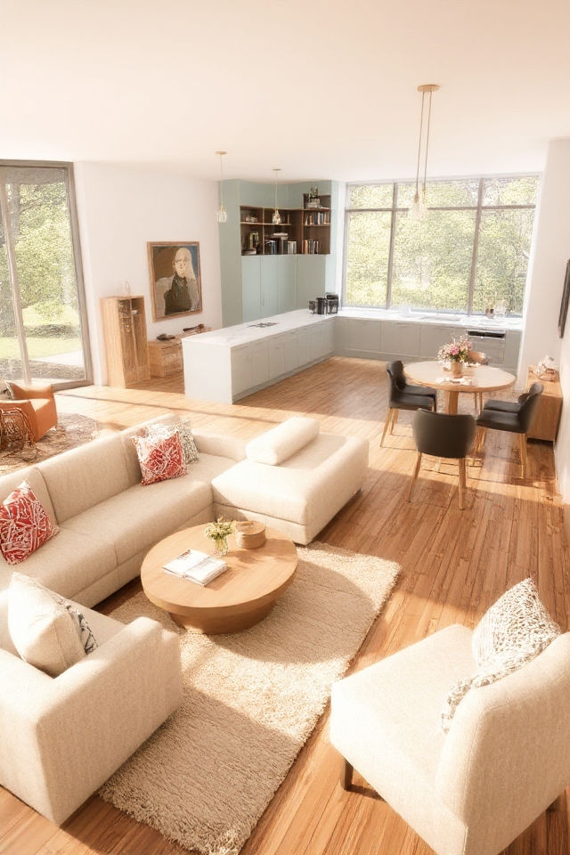 open living space design