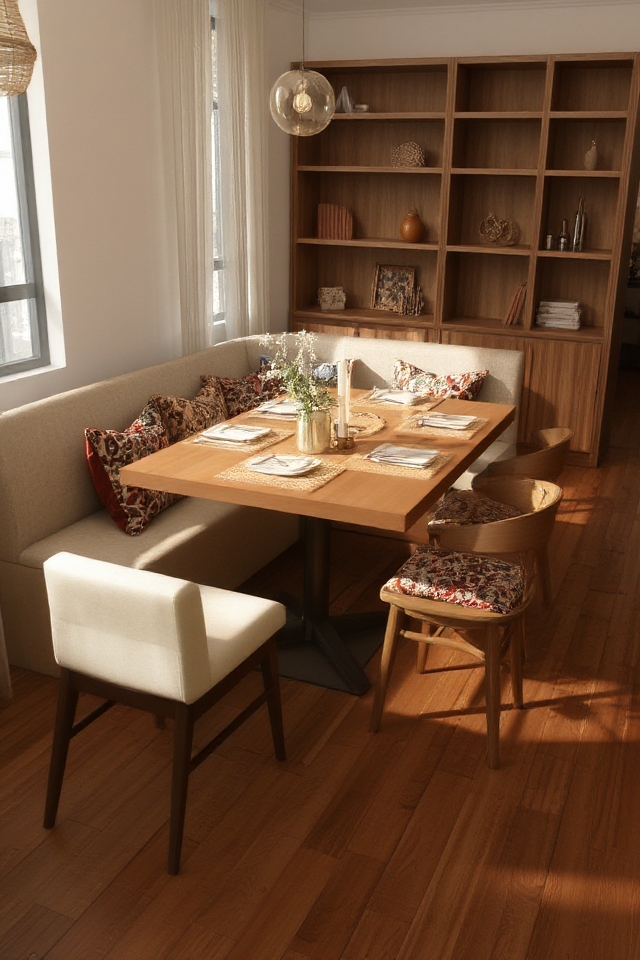 optimize space with benches