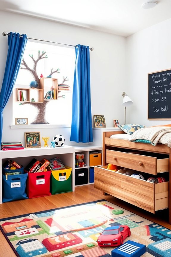 organized and fun storage
