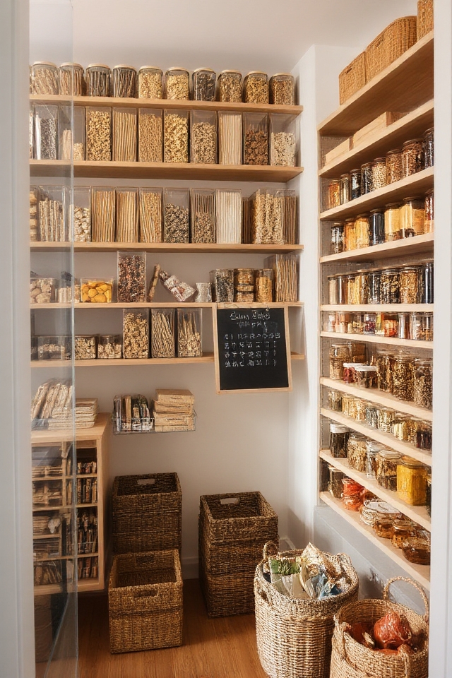 organized pantry enhances cooking