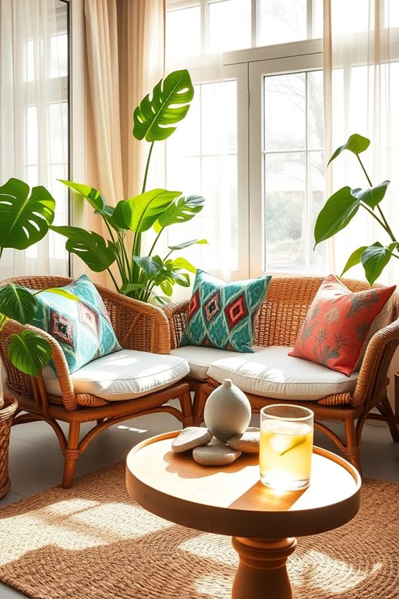 outdoor inspired tranquil retreat