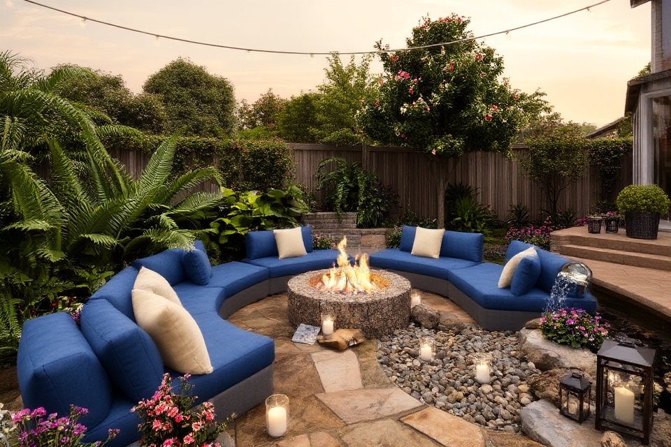 outdoor relaxation and greenery