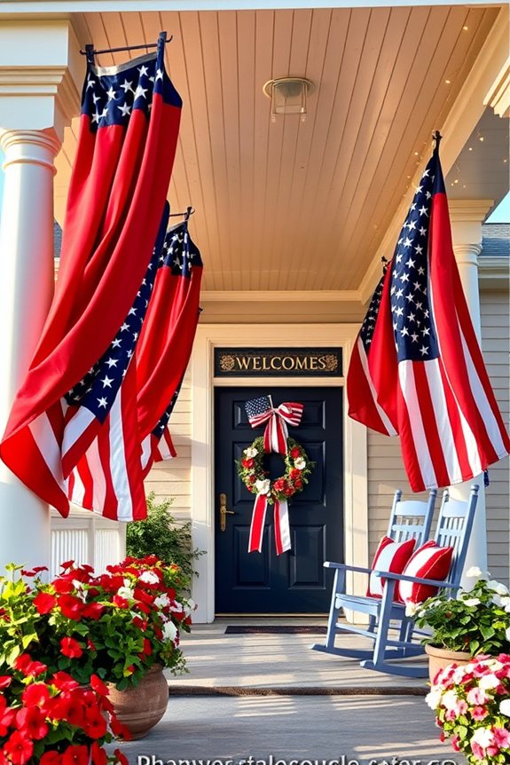 patriotic porch decor ideas