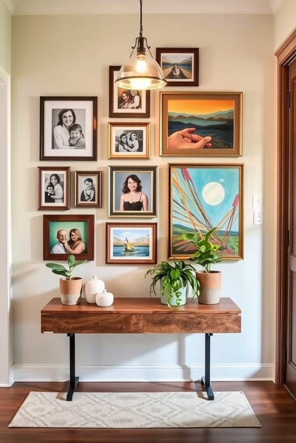 personal gallery wall display