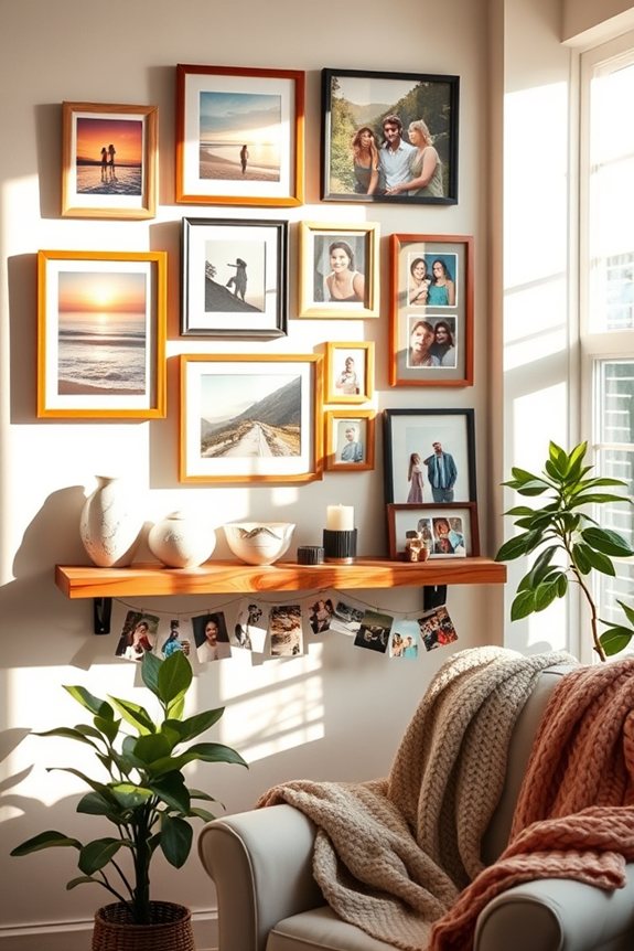 personalize with photos mementos