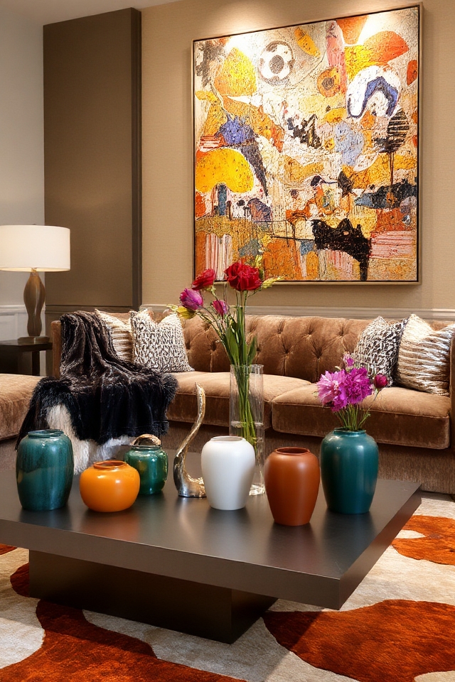 personalized artistic living space