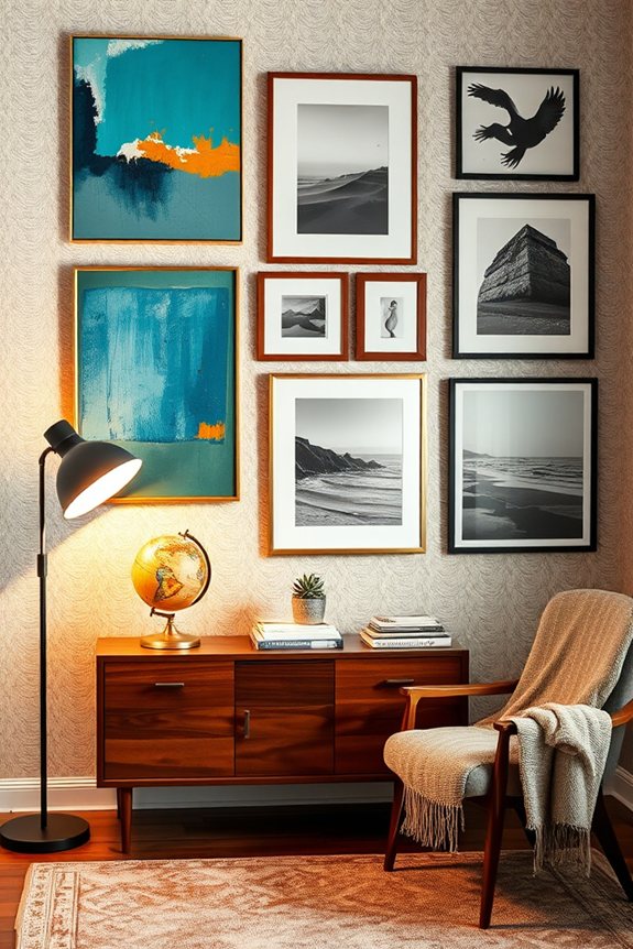 personalized artwork enhances homes