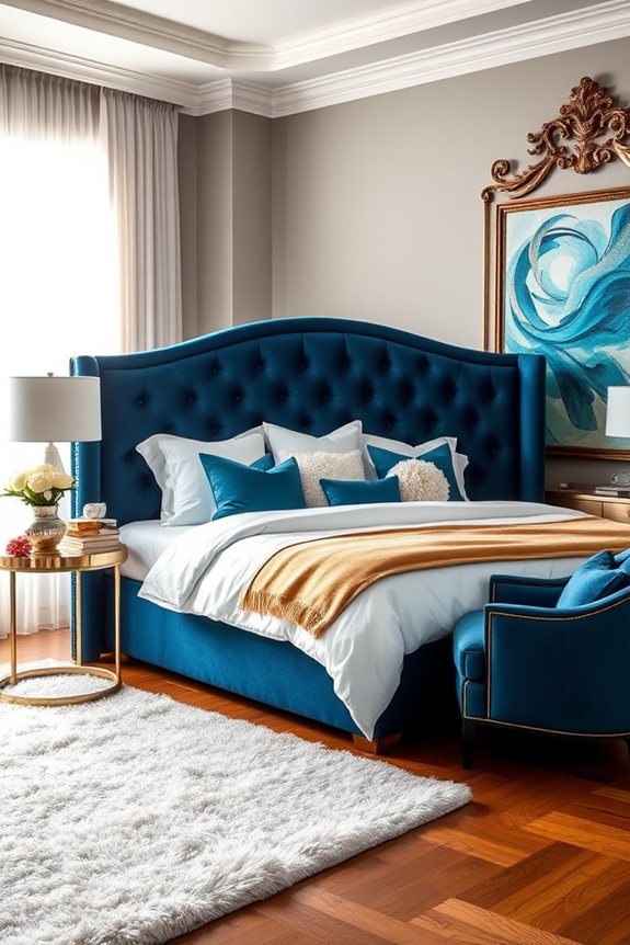 personalized bedroom focal point