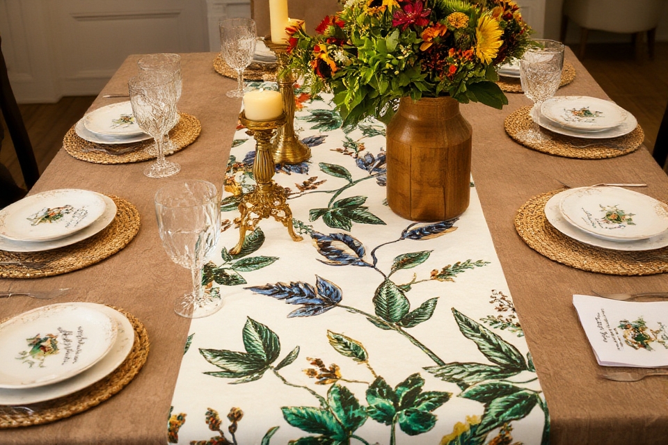 personalized birthday table runner
