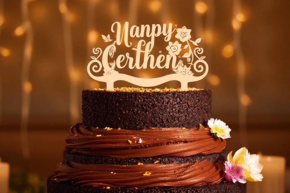 personalized cake topper options