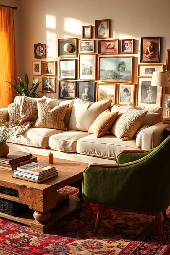 personalized cozy living room