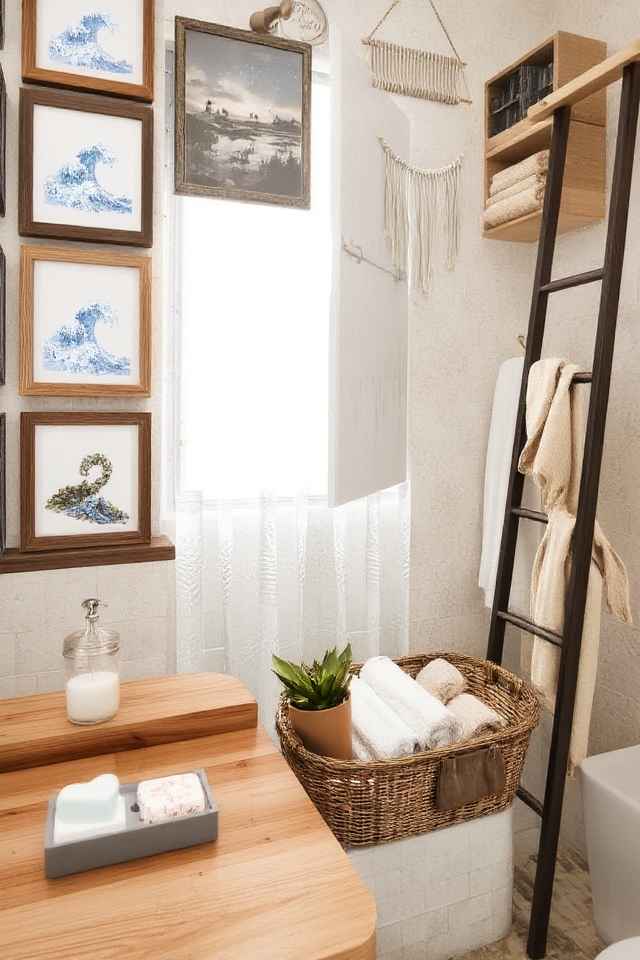 personalized diy bathroom decor