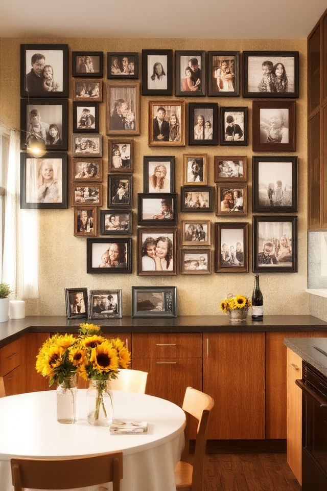 personalized family photo display