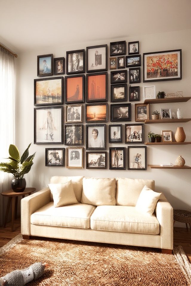 personalized gallery wall creativity