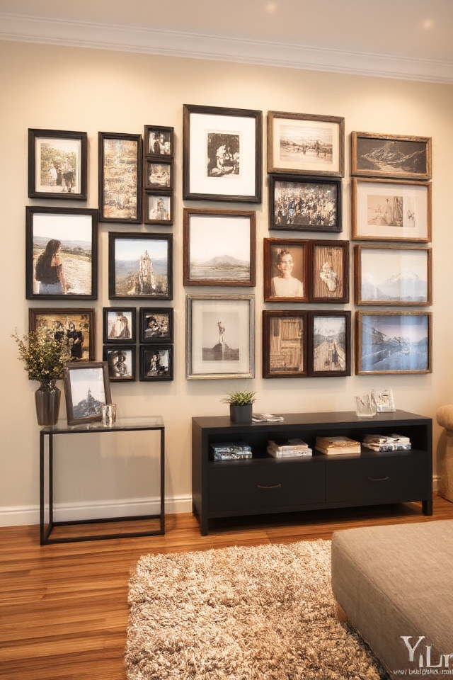 personalized memory display gallery