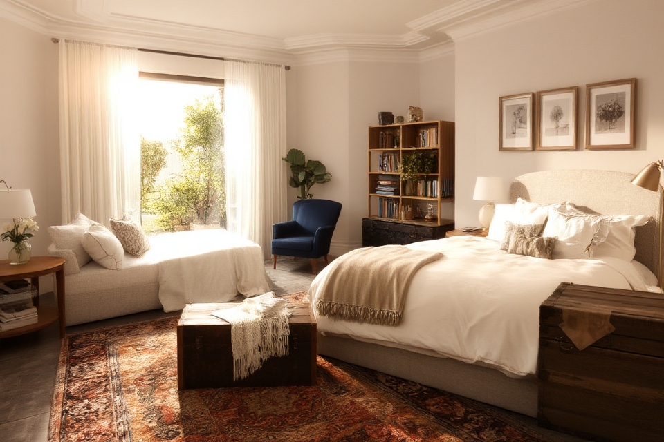 personalized restful retreat space