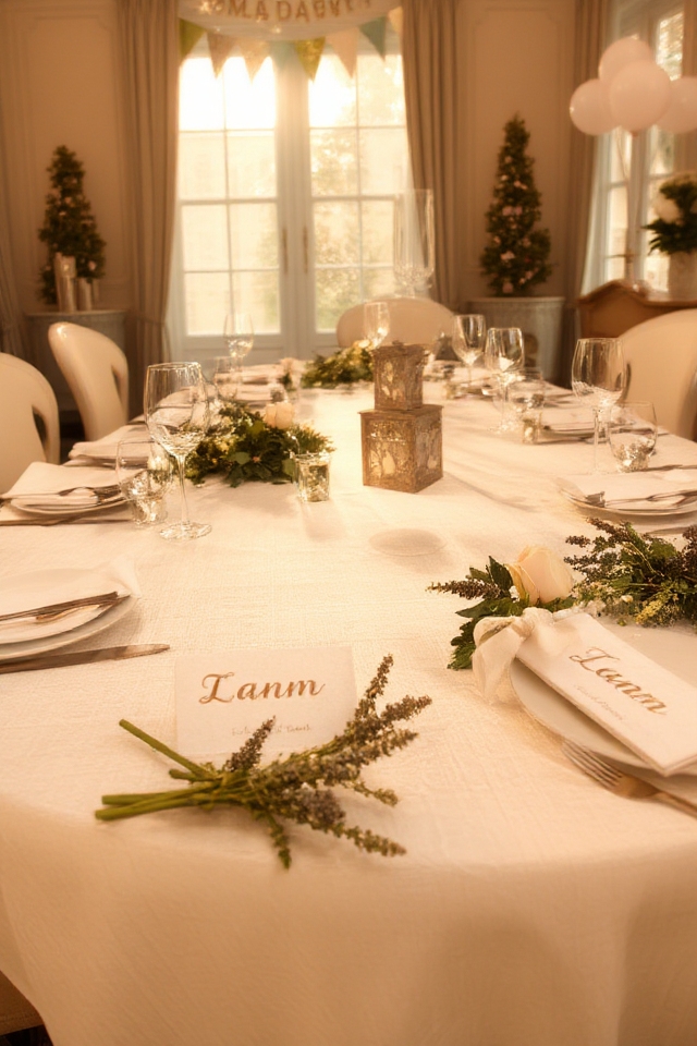 personalized themed guest place cards