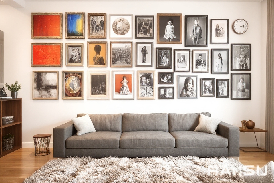 personalized themed wall display