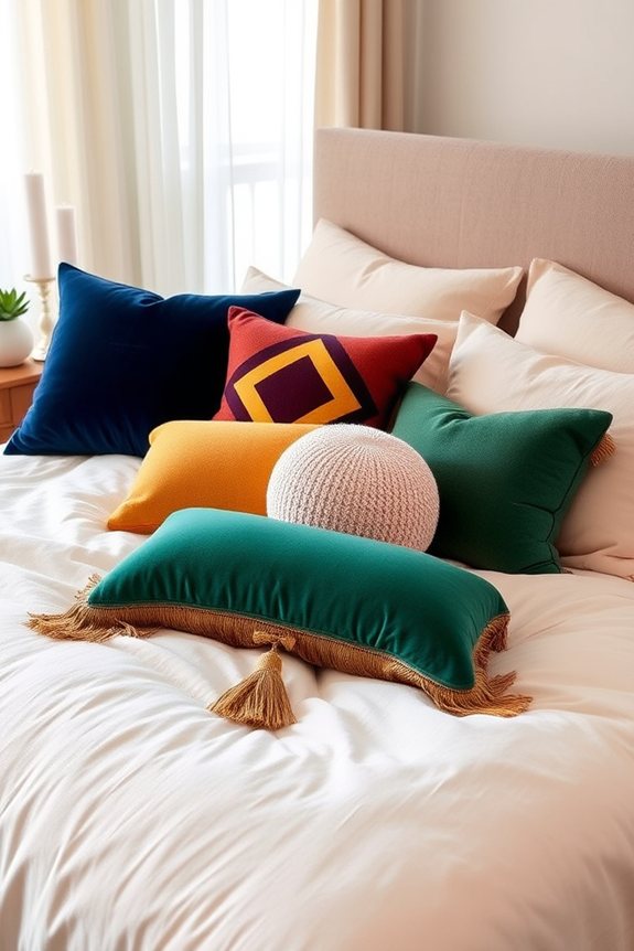 pillow layering for style