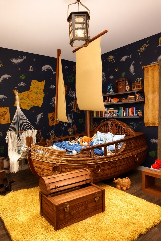 pirate themed bedroom decor