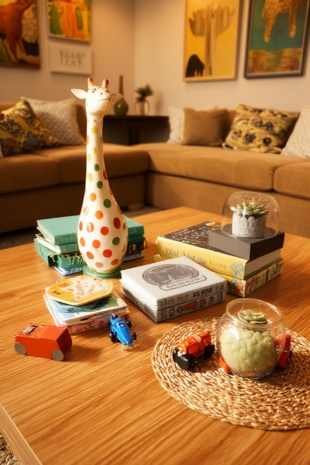 playful coffee table d cor