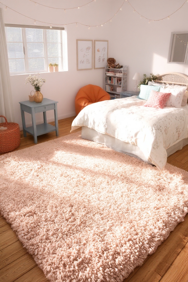 playful patterned bedroom rugs
