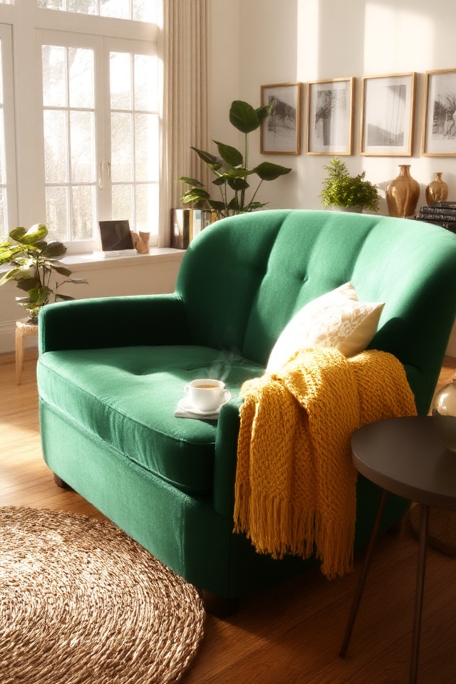 plush cushioned lounge chairs