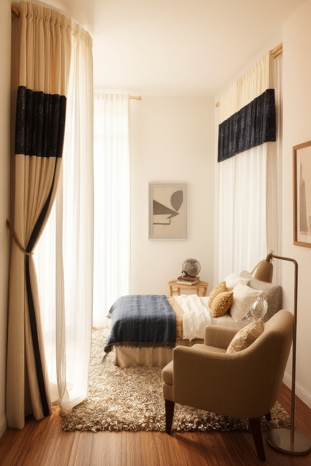 privacy enhancing stylish curtains